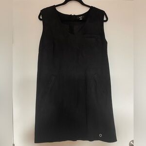 Rudsak Suede-Like Black Sleeveless Dress